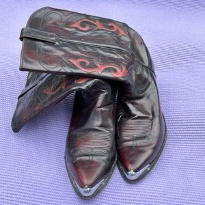 Vintage Dan Post Cowboy Boots